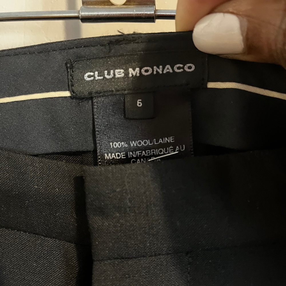 Two pair Club Monaco Size 6 Gauchos